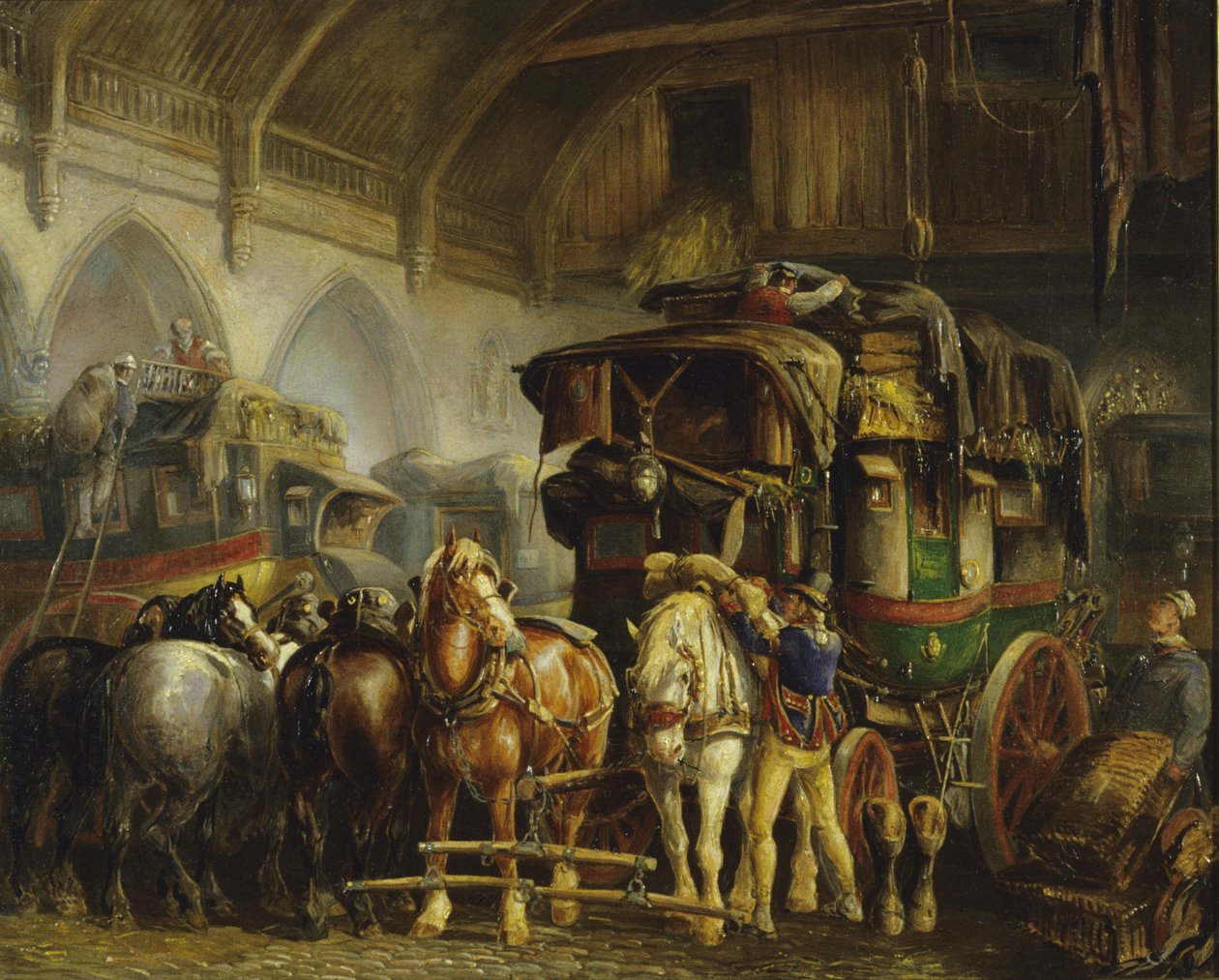 Bir Paris Gayret (tuval üzerine yağlıboya) (çifti için bkz. 266152) by Charles Cooper Henderson