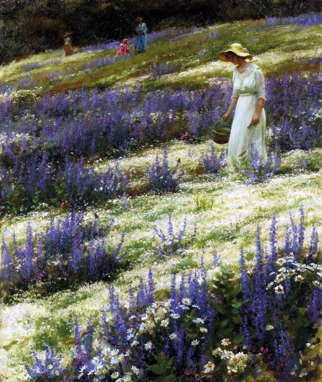 Bir Tepede, 1914 by Charles Courtney Curran
