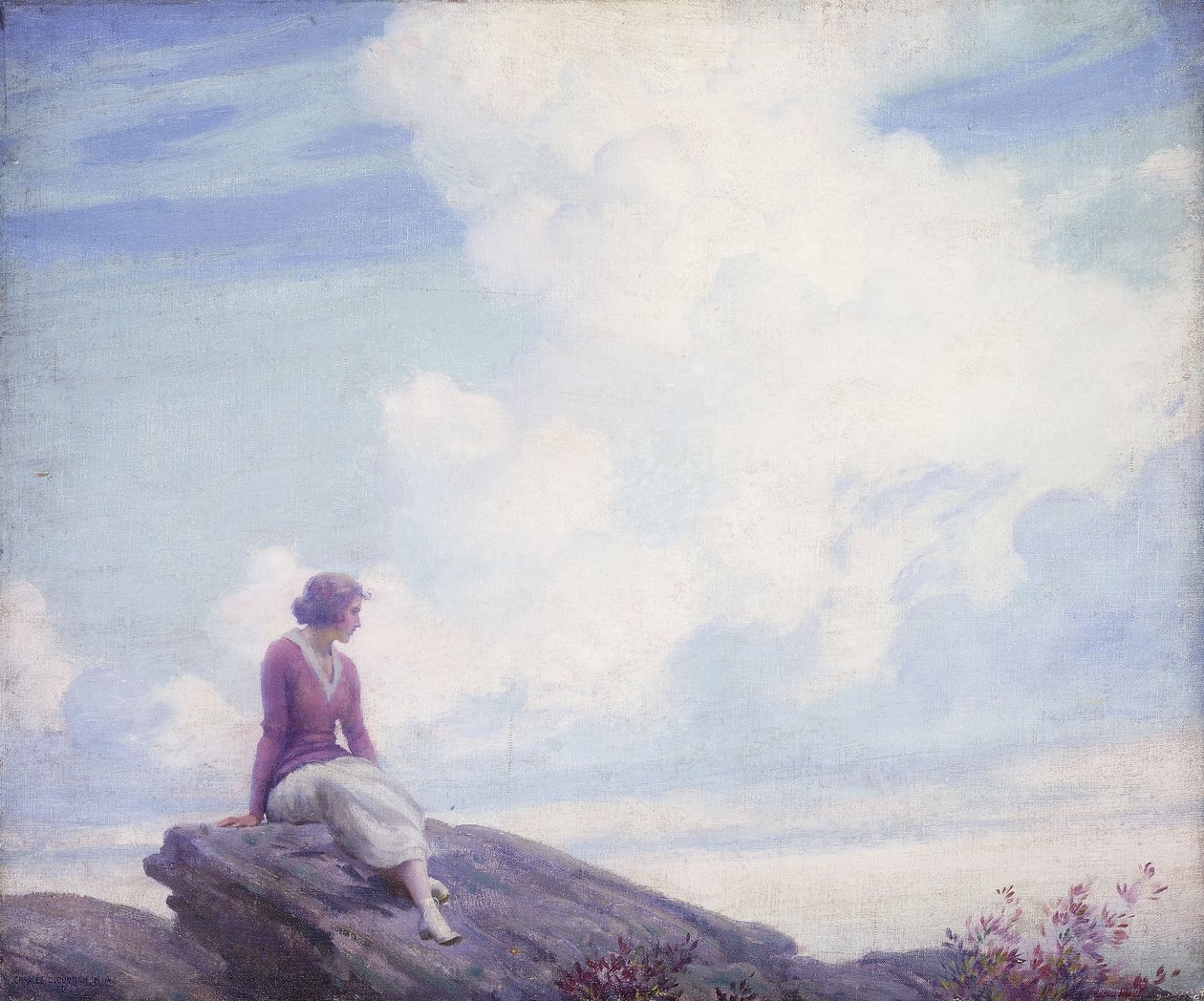 Pembe Bulut by Charles Courtney Curran