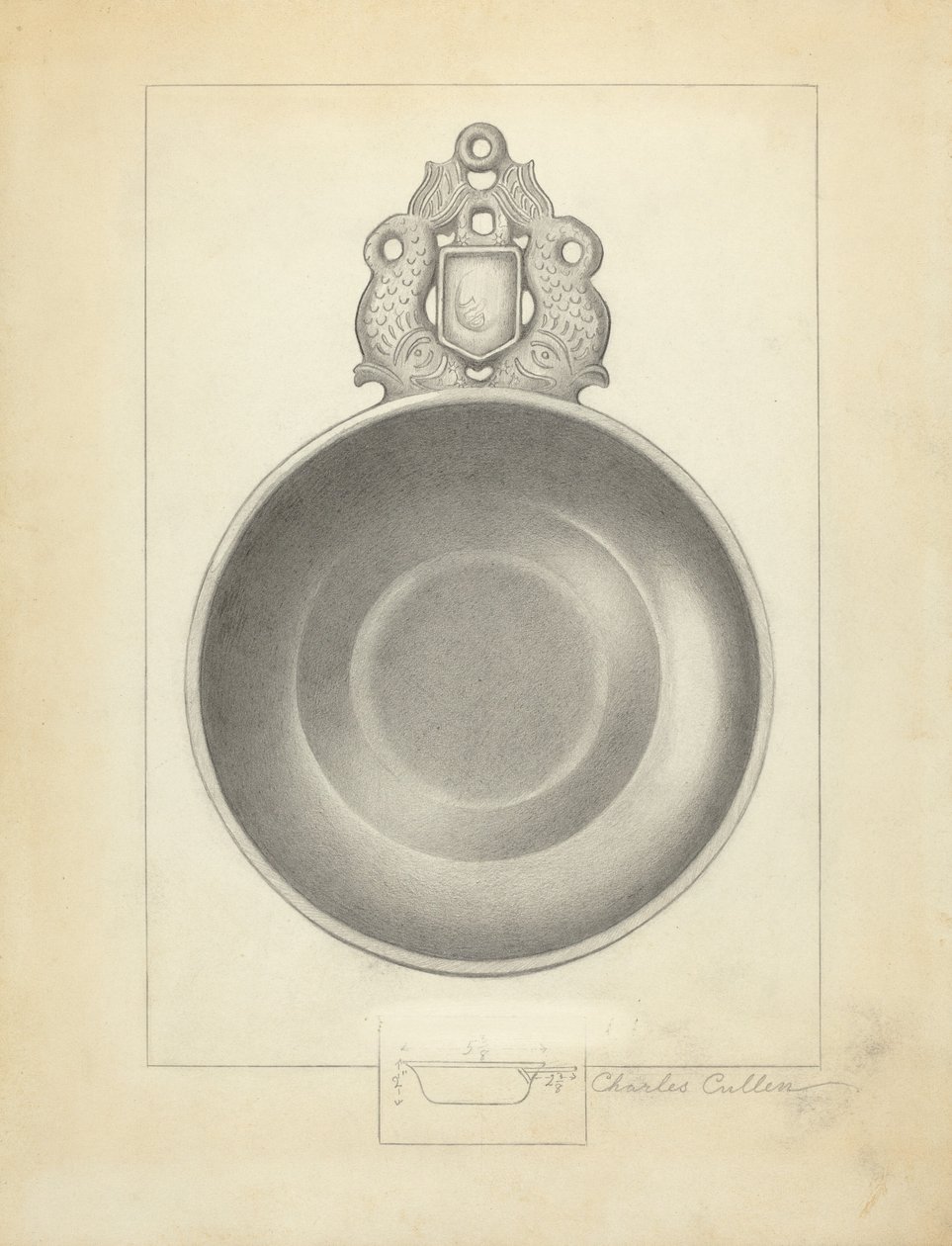 kalaylı porringer by Charles Cullen