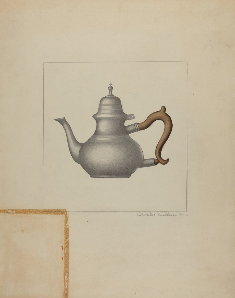 kalaylı çaydanlık by Charles Cullen
