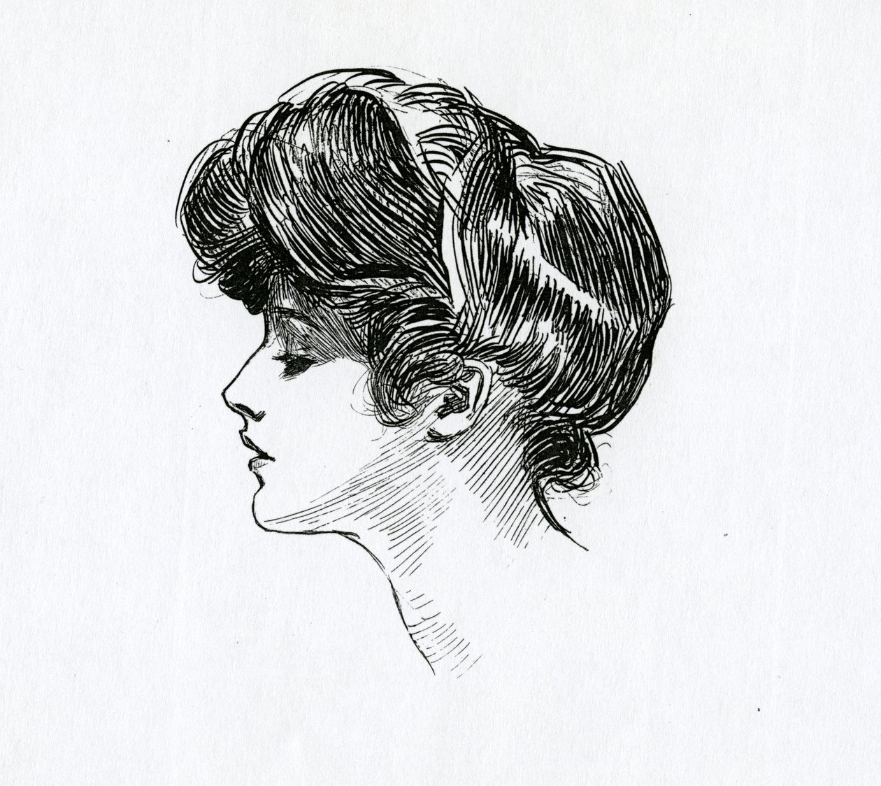 Bir Gibson Kızı, c.1902 by Charles Dana Gibson