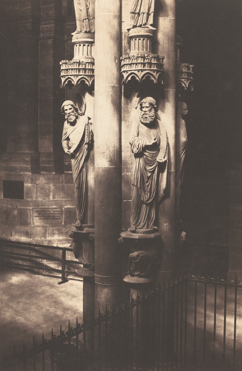 Melekler Sütunu, Strasbourg Katedrali by Charles David Winter