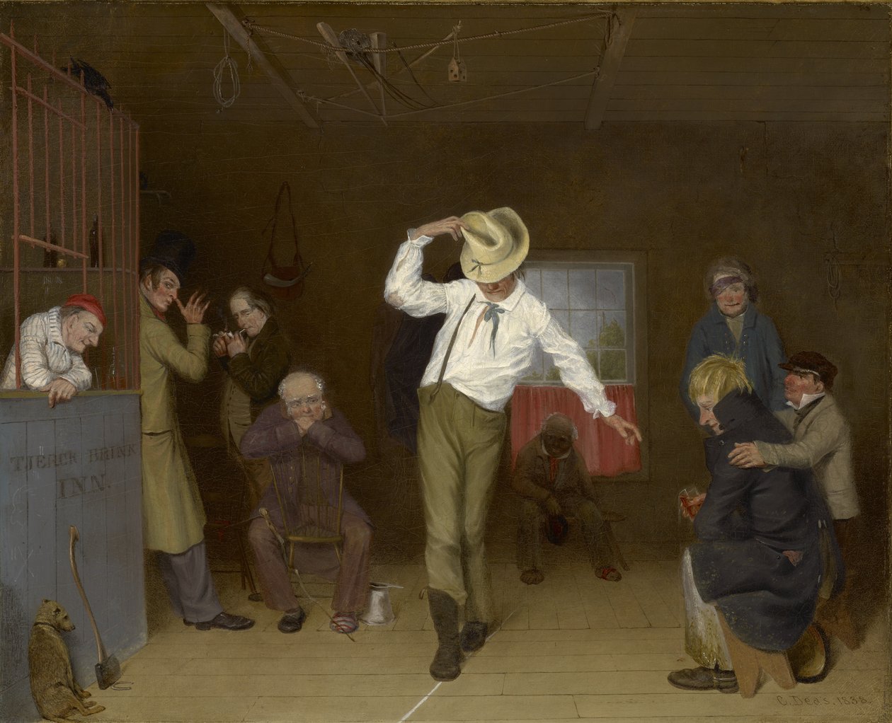 Tebeşirde Yürümek by Charles Deas