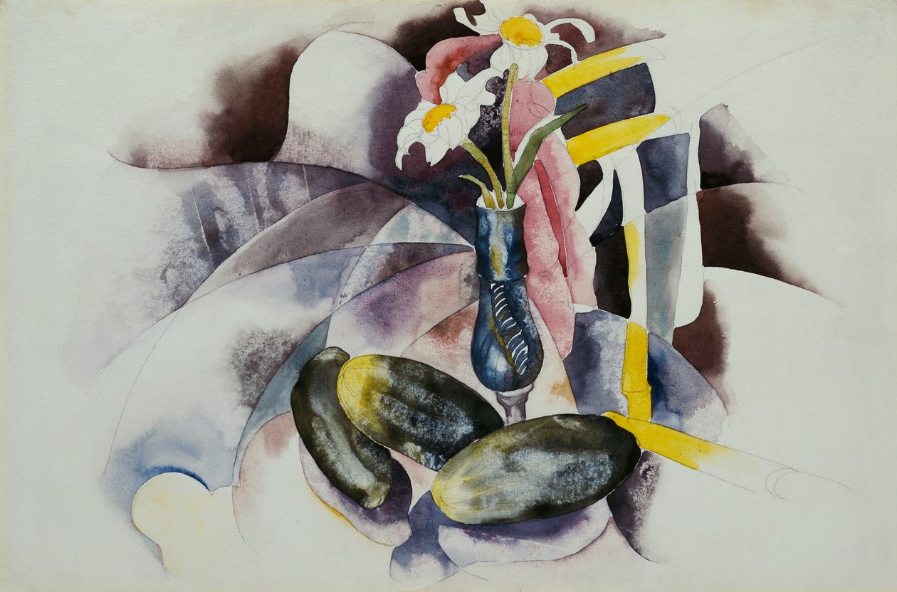 Çiçekler ve Salatalıklar by Charles Demuth