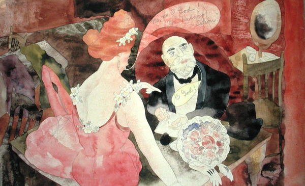 Çrş için Resim No. 18 (kağıt üzerine sulu boya) by Charles Demuth