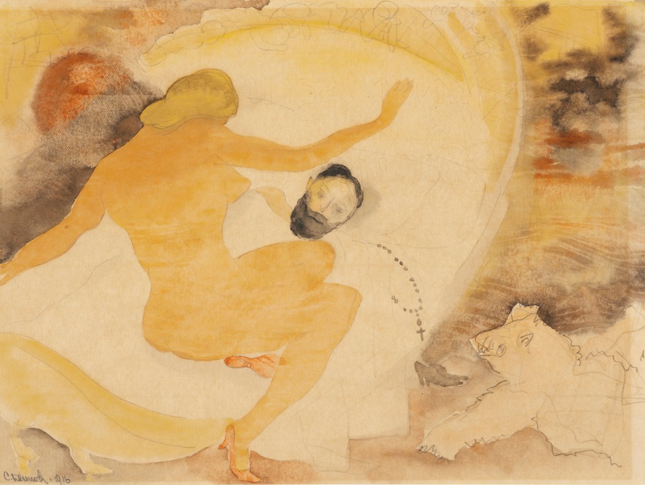 Nana ve Kont Muffat by Charles Demuth