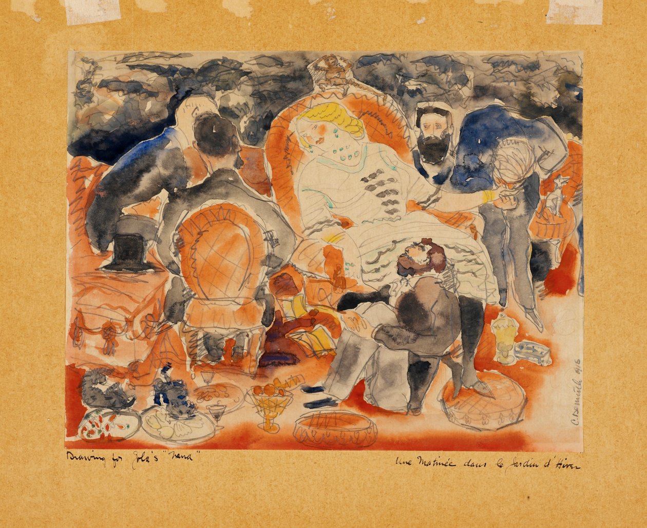 Nana ve Adamları by Charles Demuth