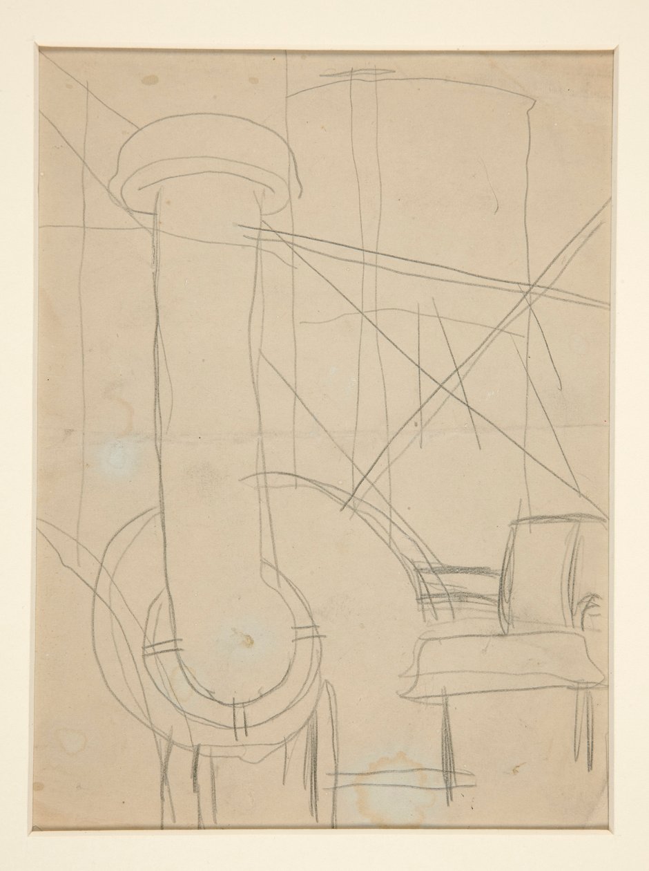 Pacquebot için çalışma by Charles Demuth