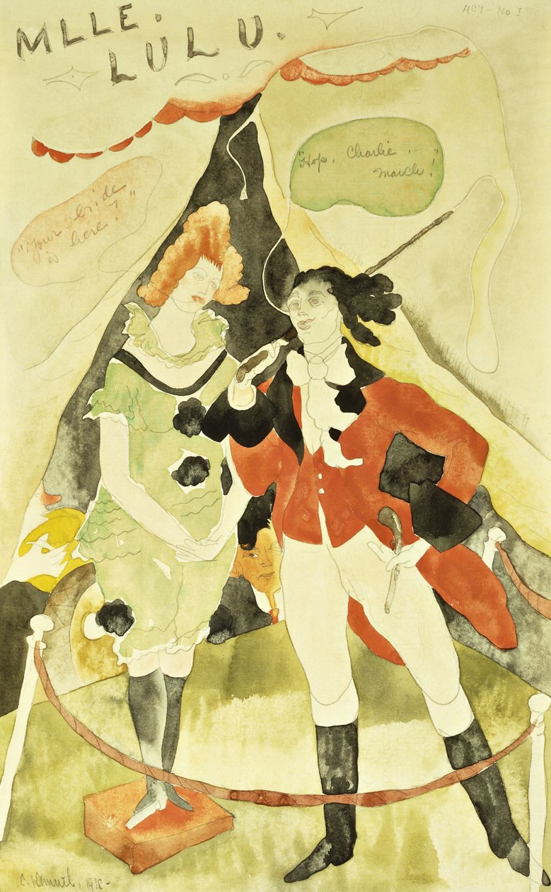 Hayvan Terbiyecisi Sunar by Charles Demuth