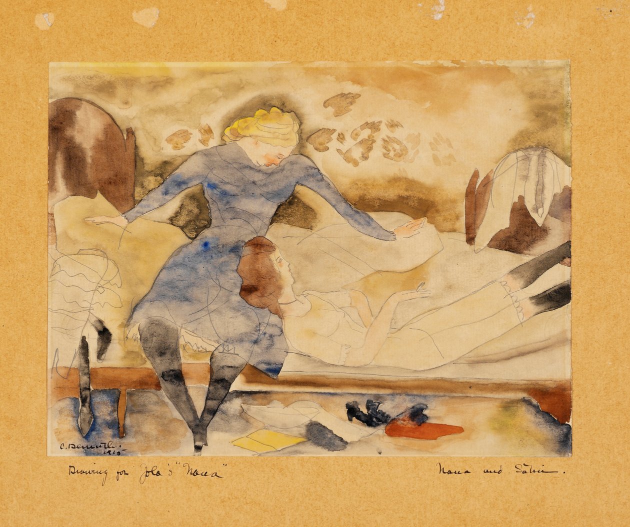 Zolas Nana, 1915 by Charles Demuth