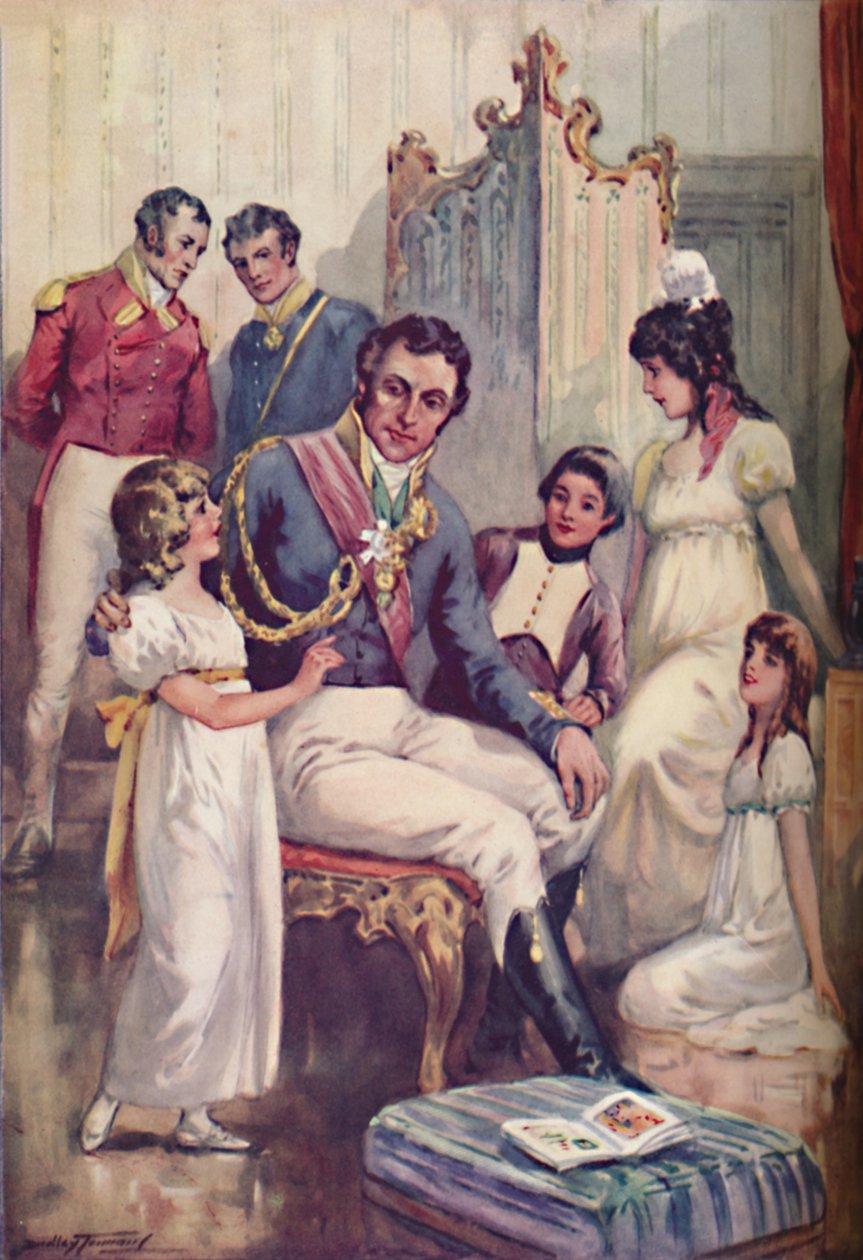 Wellington, Waterloo Arifesinde, c1925 by Charles Dudley Tennant