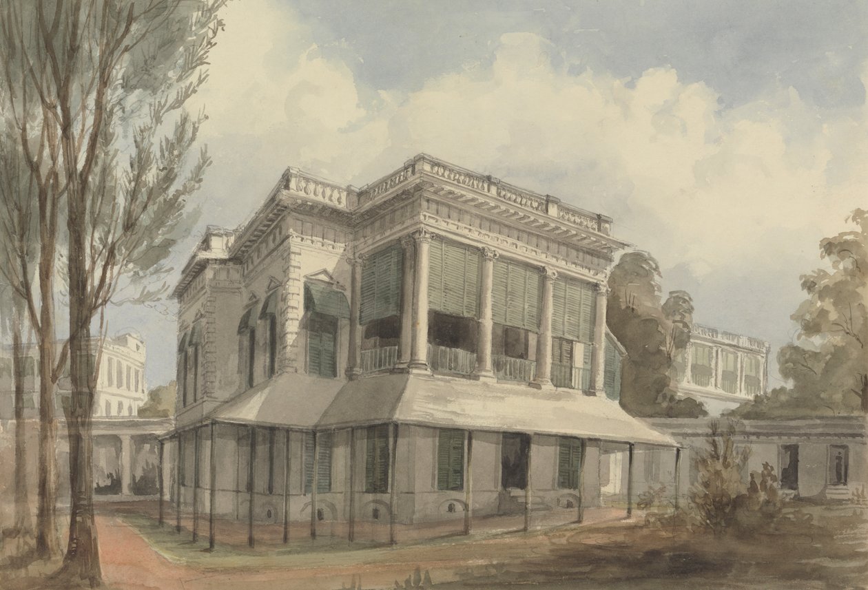 Elysium Row, Kalküta by Charles Dyce