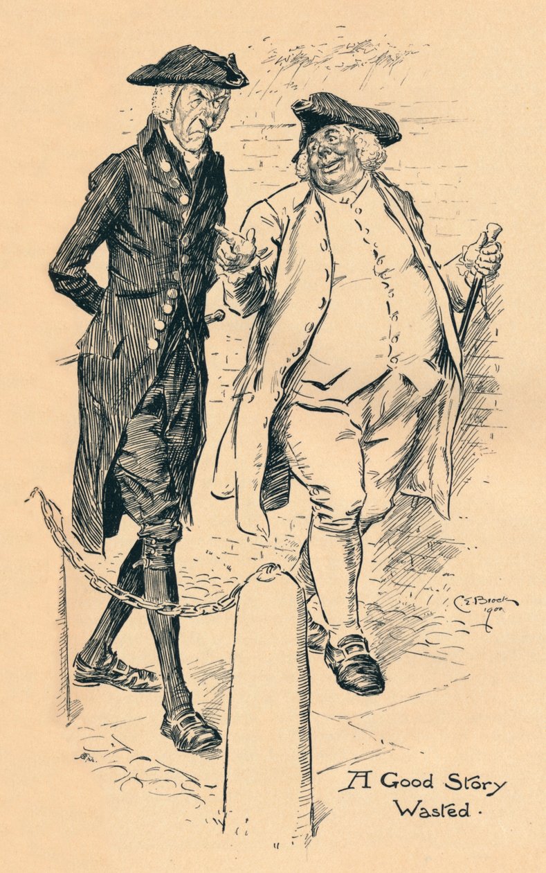 Boşa Geçen İyi Bir Hikaye, c1900 by Charles Edmund Brock