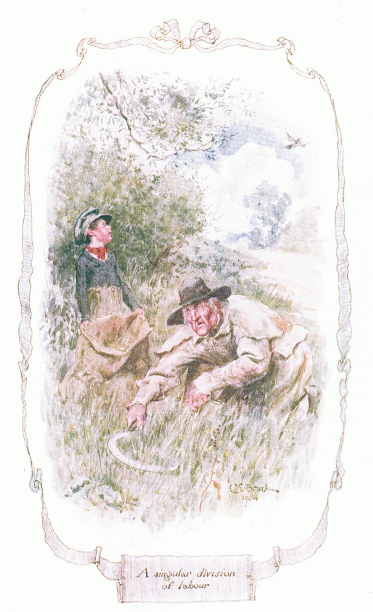 Tekil bir iş bölümü by Charles Edmund Brock