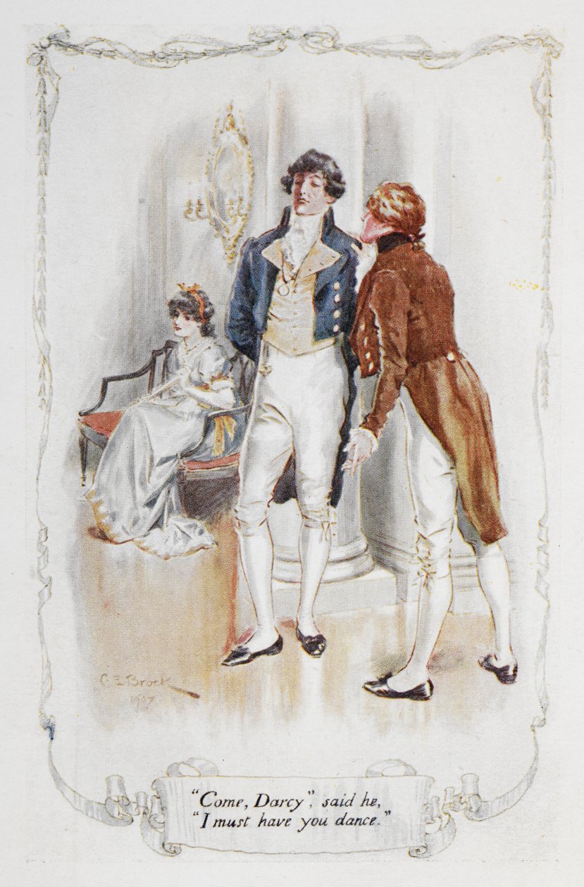 "Gel Darcy, sana dans ettirmeliyim", Jane Austen