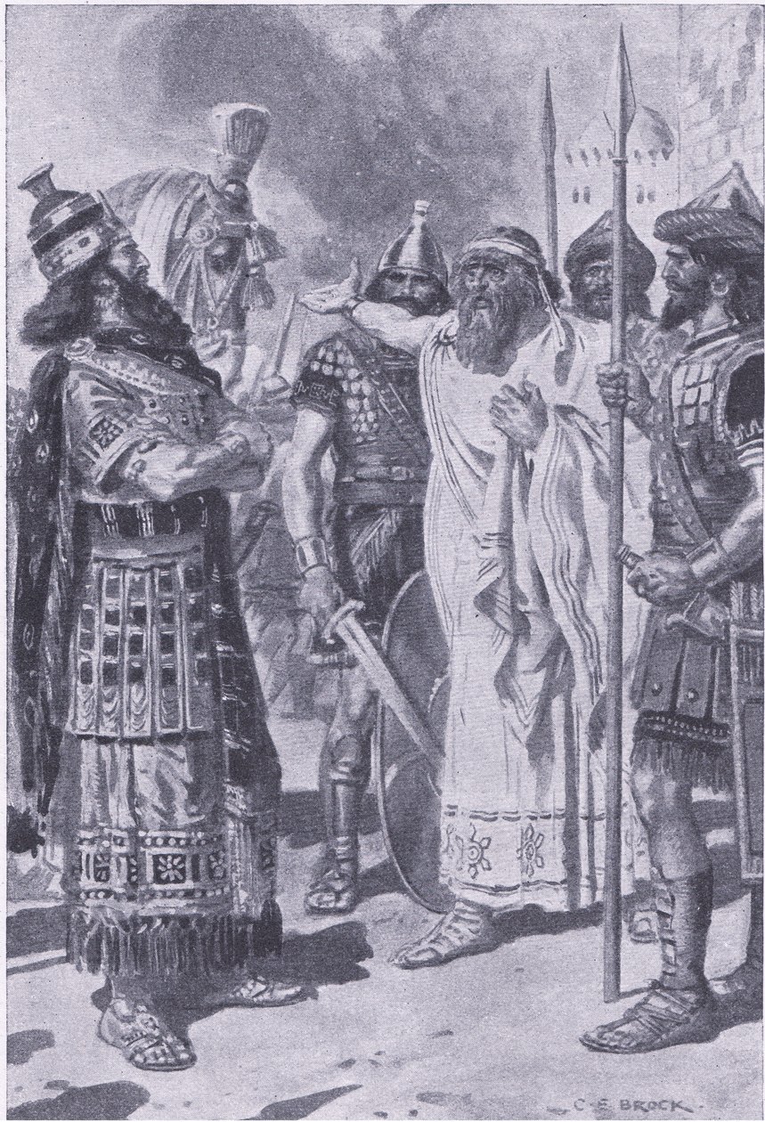 Karun ölümün gölgesinde duruyor, My Magazine, pub.1922