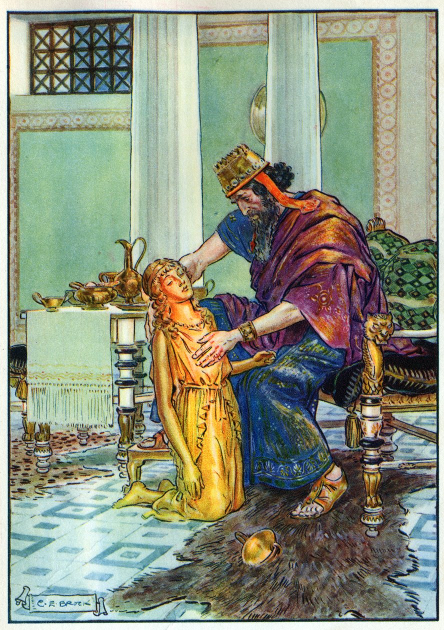 King Midas ve Kızı, Waverley Book Company tarafından yayınlanan 