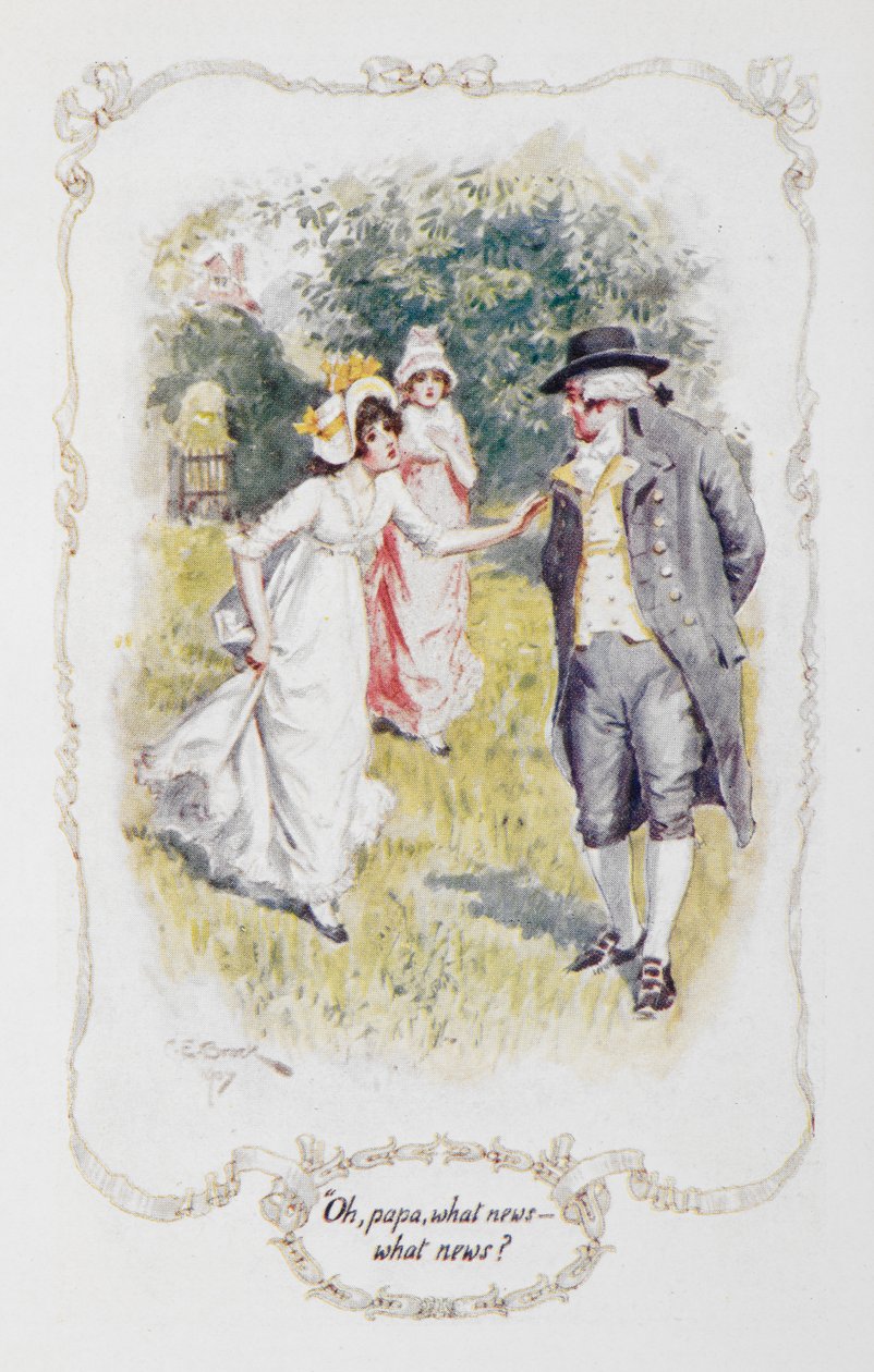 "Ah baba, ne haber - ne haber ?", Jane Austen