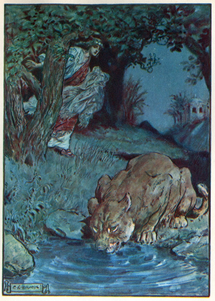 Thisbe ve Lioness, Waverley Book Company tarafından yayınlanan 