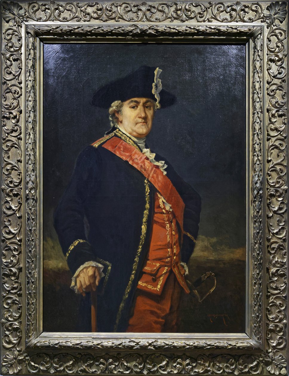Jean Baptiste Donatien de Vimeur, 1850-95 dolayları by Charles Edouard Armand Dumaresq