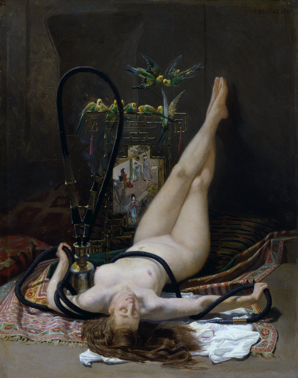 Hacimli Bir Duman by Charles Edouard Delort