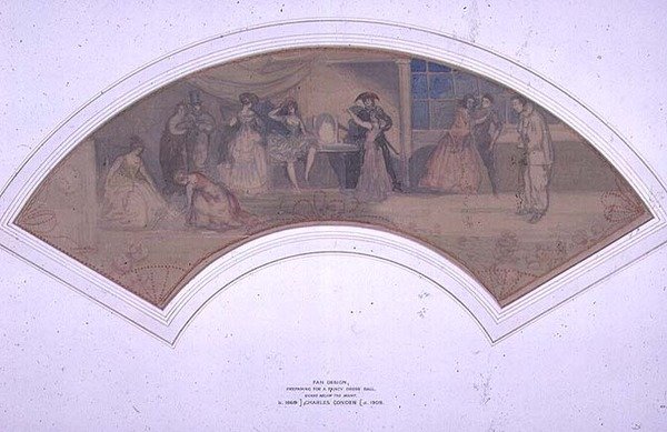 Süslü Elbise Balosu Hazırlıkları by Charles Edward Conder