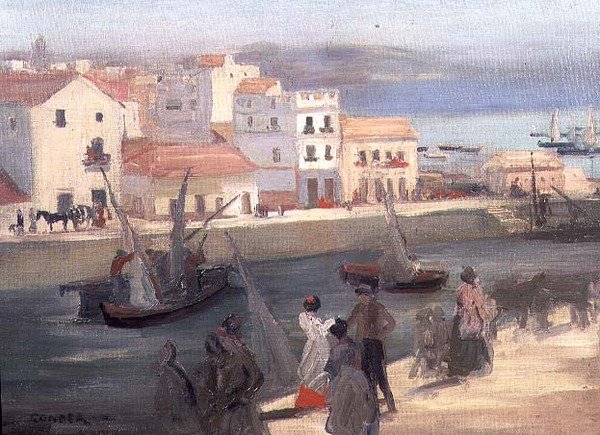 rıhtım by Charles Edward Conder