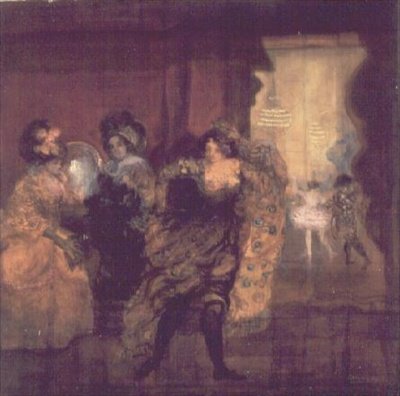 Tavus Kuşu Leydi by Charles Edward Conder