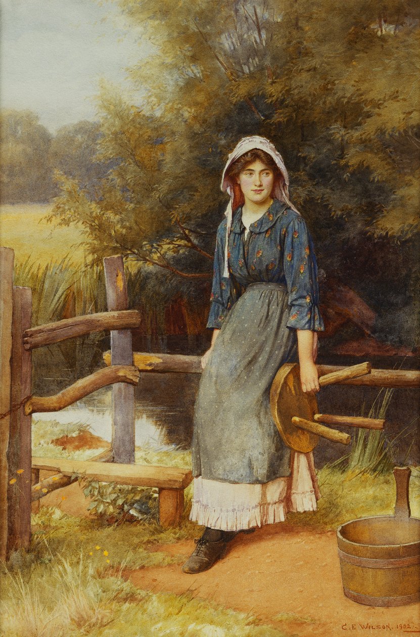 Sütçü Kız by Charles Edward Wilson