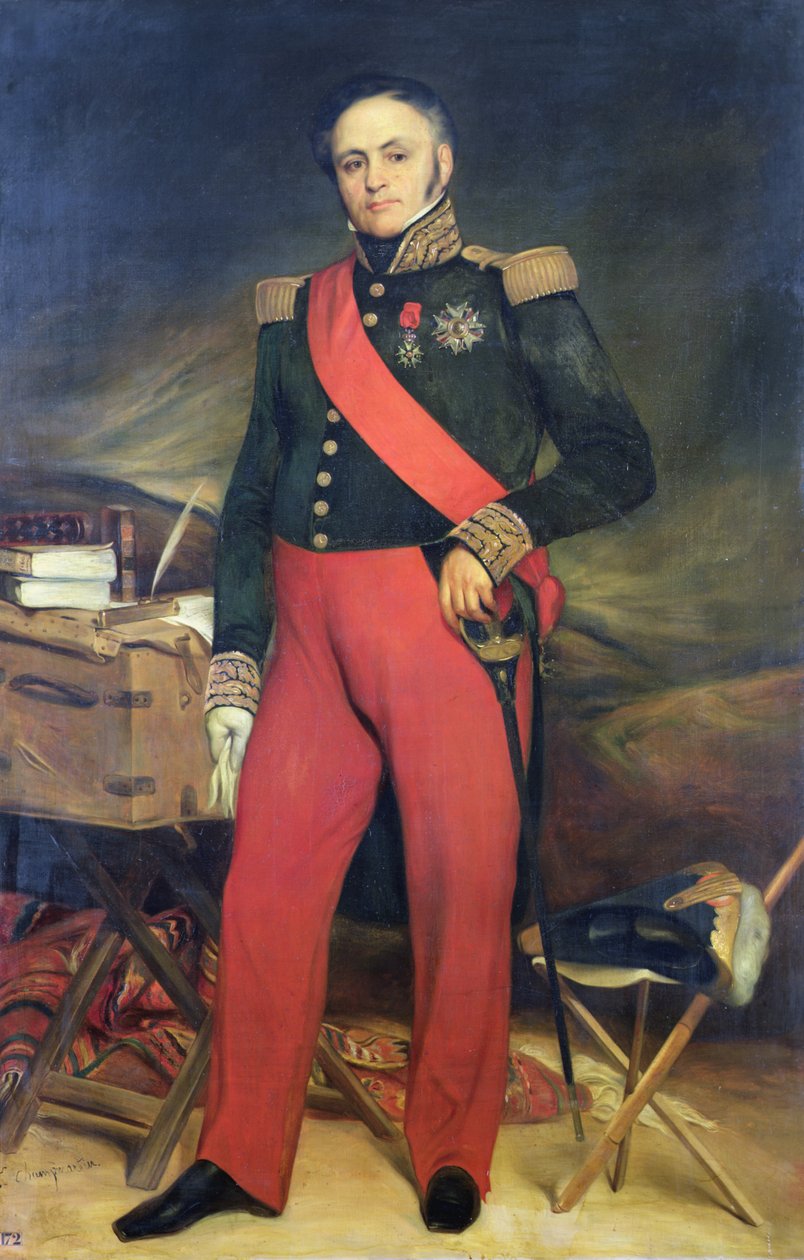 Kont Bertrand Clauzel, Fransa Mareşali (1772-1842) by Charles Emile Callande de Champmartin