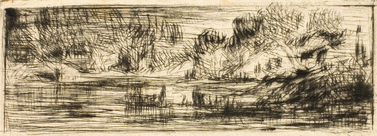 Manzara by Charles Emile Jacque