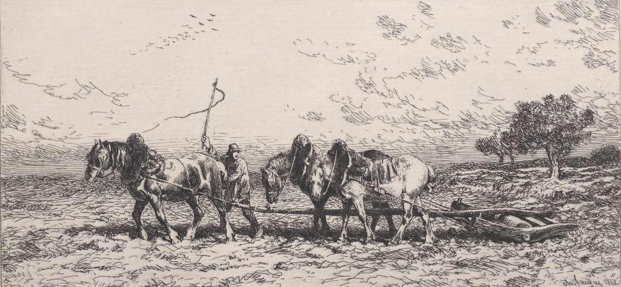 Silindir, 1868. by Charles Emile Jacque