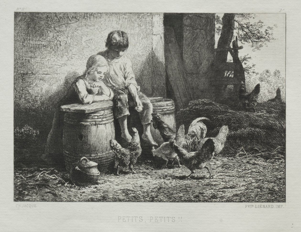 Az az. by Charles Emile Jacque
