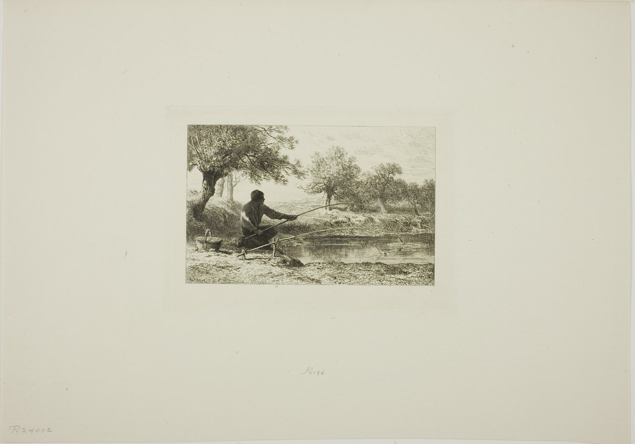 Kutup Balıkçılığı by Charles Emile Jacque