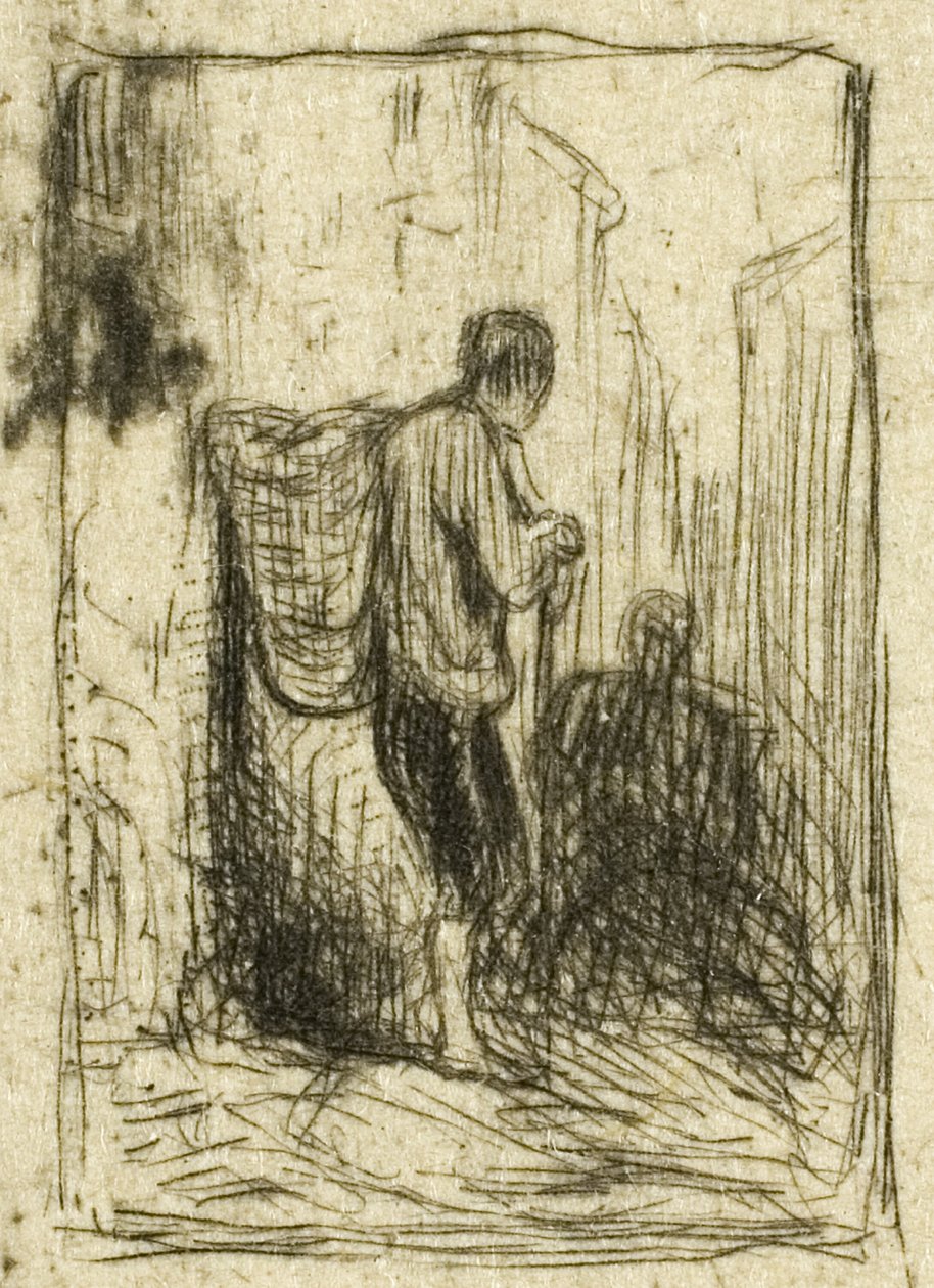Paçavra Seçici by Charles Emile Jacque