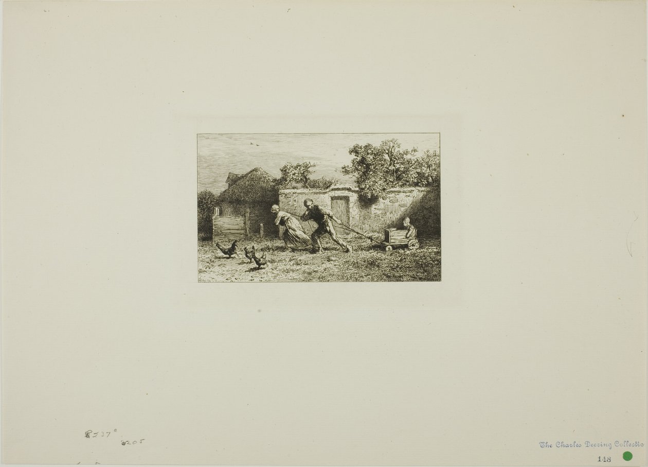 araba by Charles Emile Jacque