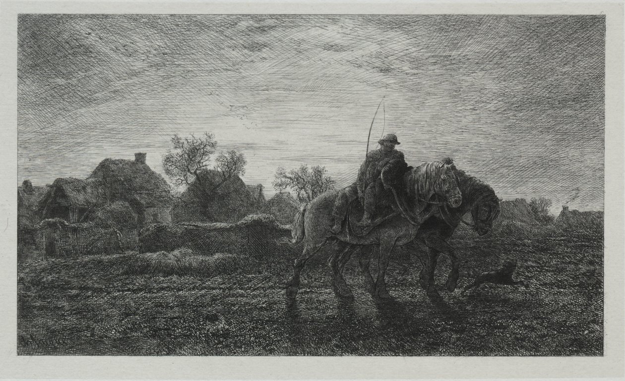 Sabah by Charles Emile Jacque