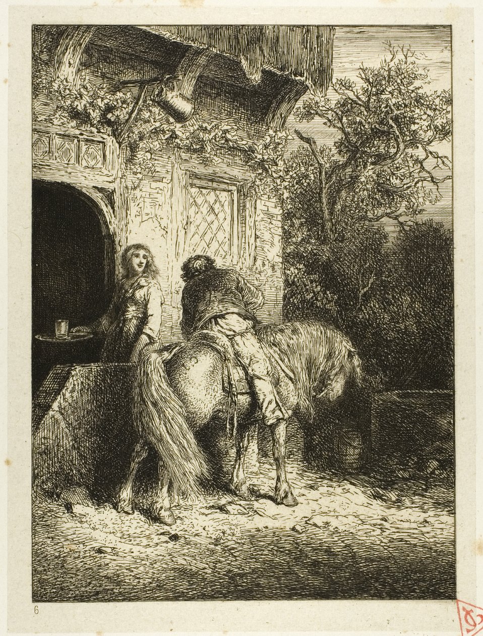 Binici by Charles Emile Jacque