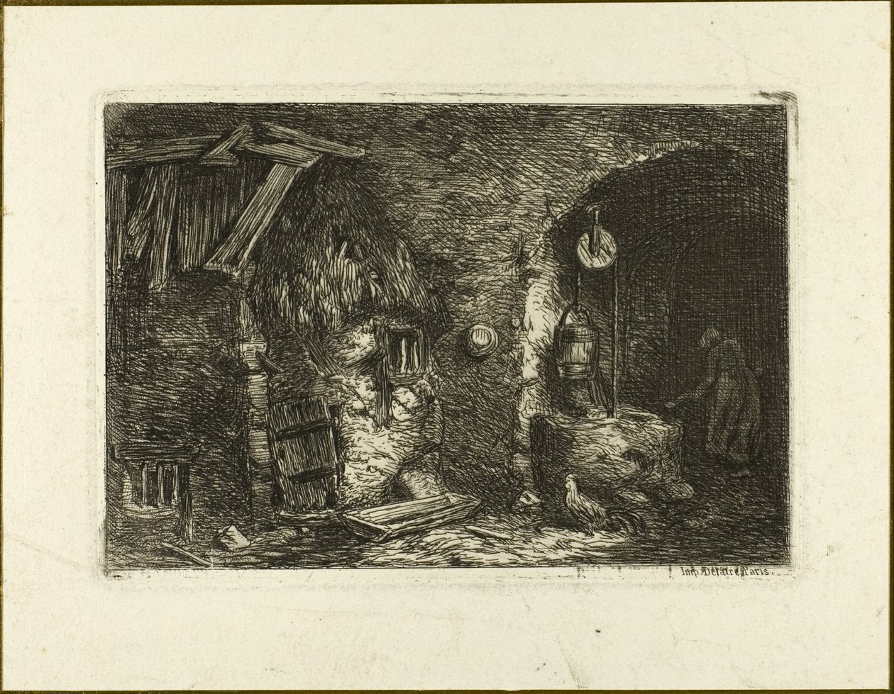 Kuyu by Charles Emile Jacque
