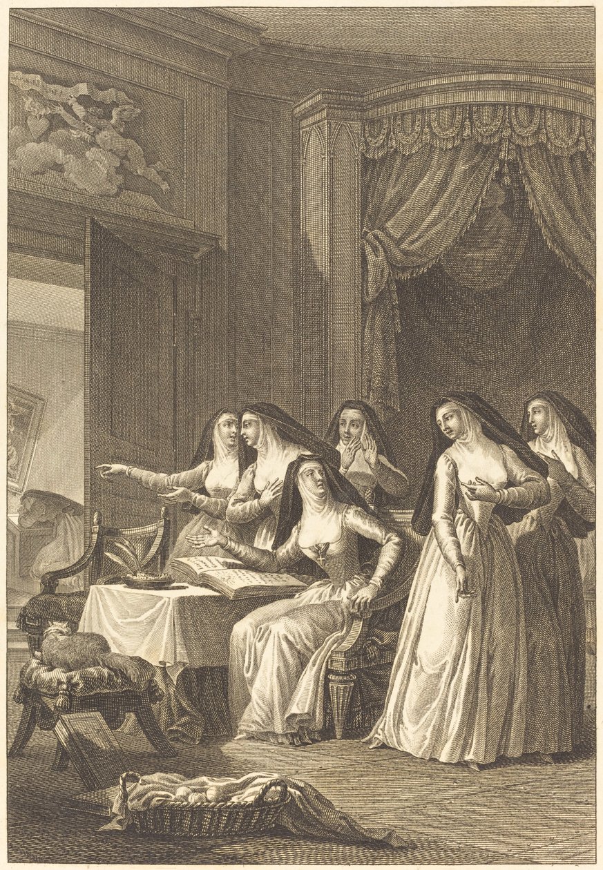 Rahibe Jane by Charles Emmanuel Patas after Charles Monnet