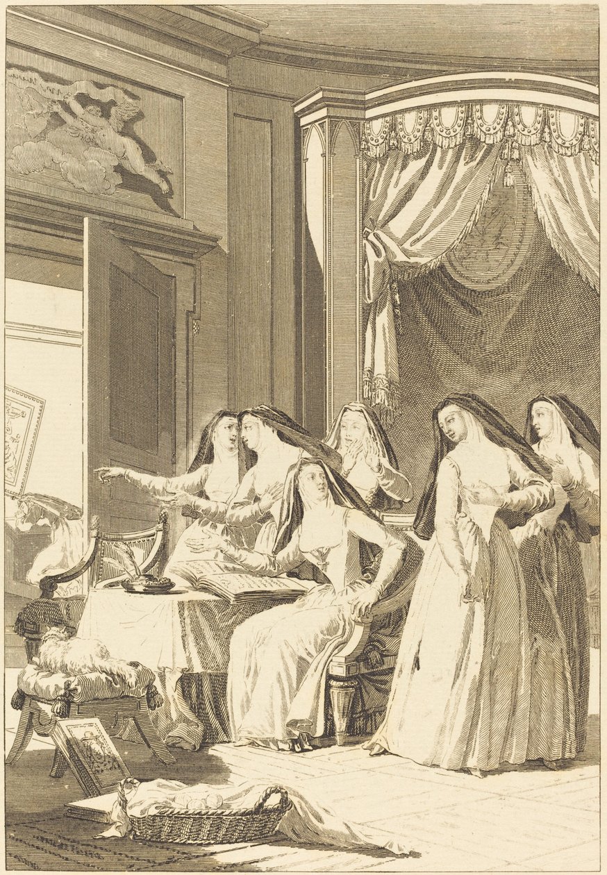 Rahibe Jane by Charles Emmanuel Patas after Charles Monnet