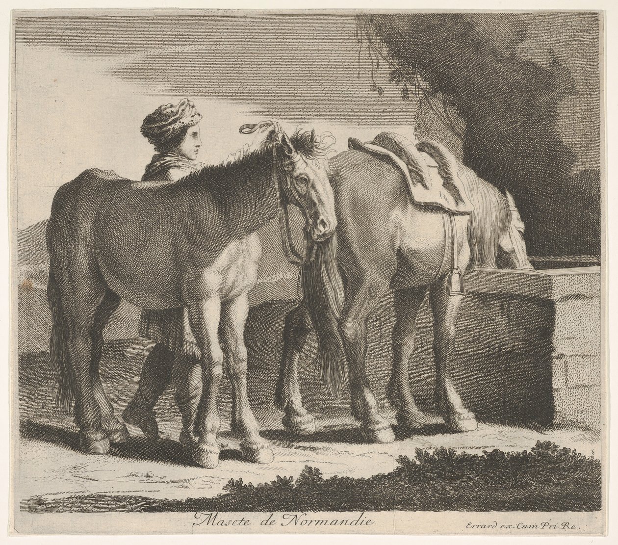 Normandiya masajları. by Charles Errard le fils
