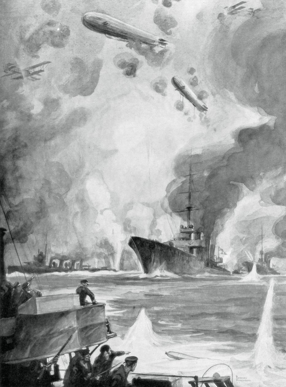 Cuxhaven Baskını, 25 Aralık 1914, 1926. by Charles Fouqueray