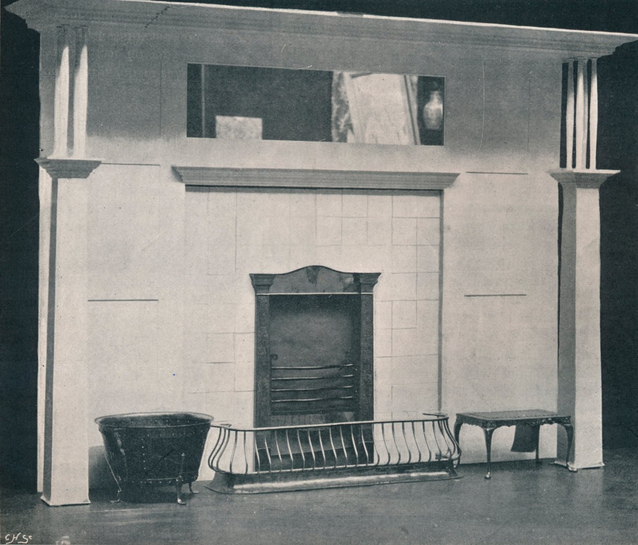 Şömine, c1895, 1897 by Charles Francis Annesley Voysey