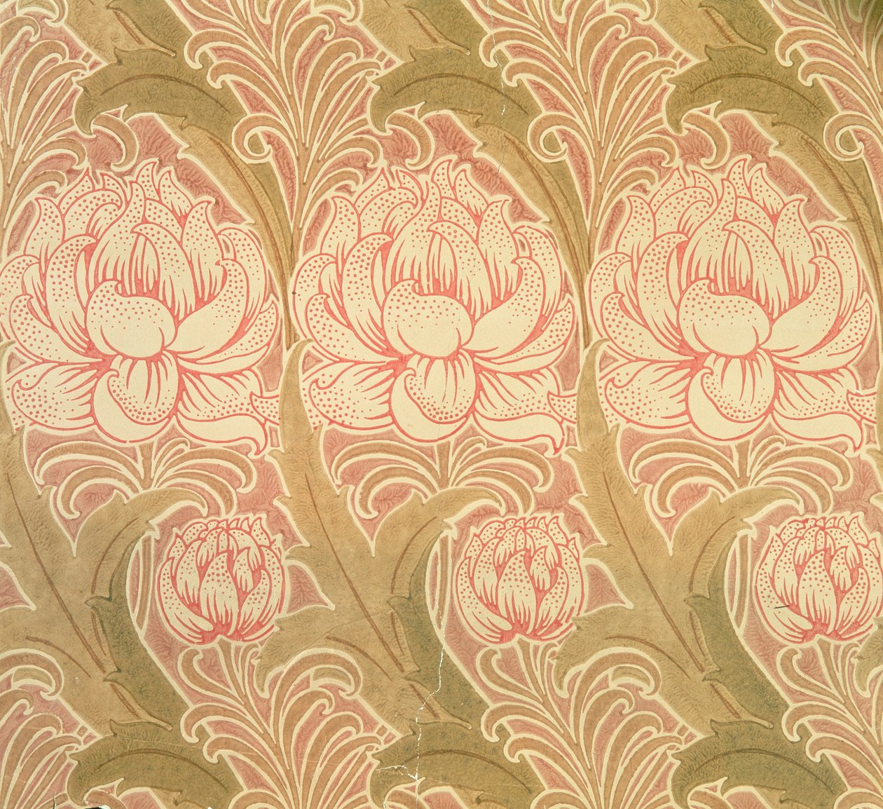 Voysey, Victorian tarafından tasarlanan duvar kağıdı by Charles Francis Annesley Voysey