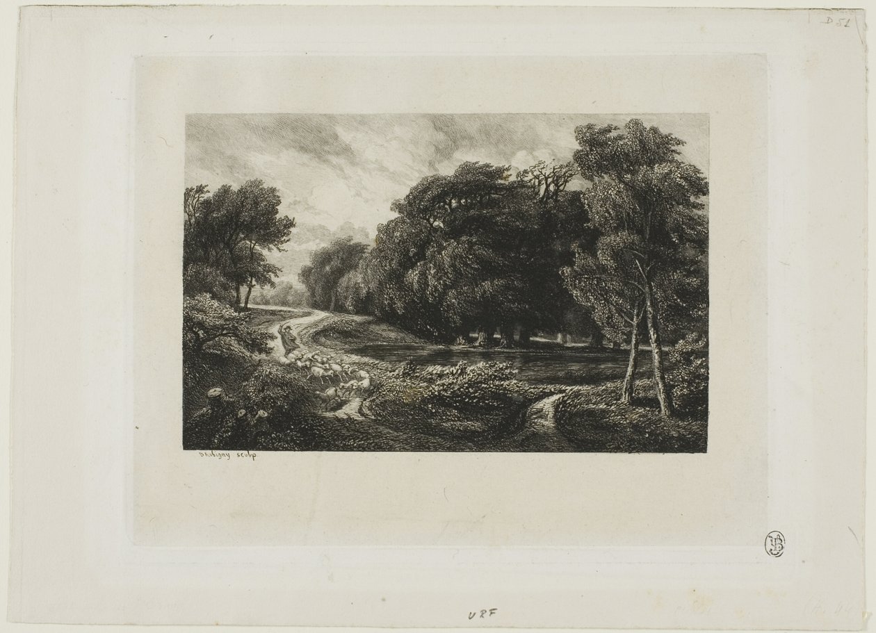 Yaklaşan Fırtına by Charles Francois Daubigny