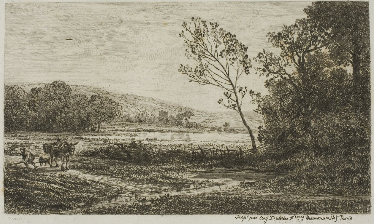 Sonbahar mevsimi by Charles Francois Daubigny