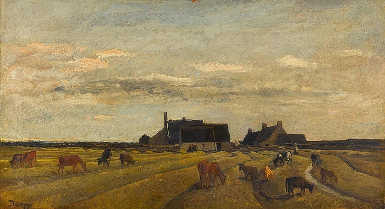 Bauernhof, Kerity, Bretagne