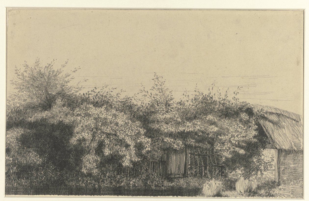 Büyümüş Çiftlik Evi, Normandiya by Charles Francois Daubigny